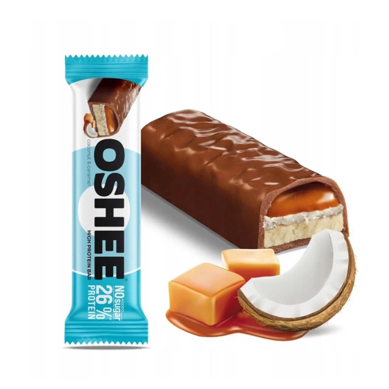 Oshee Protein Bar Coconut & Caramel Flavor 45g
