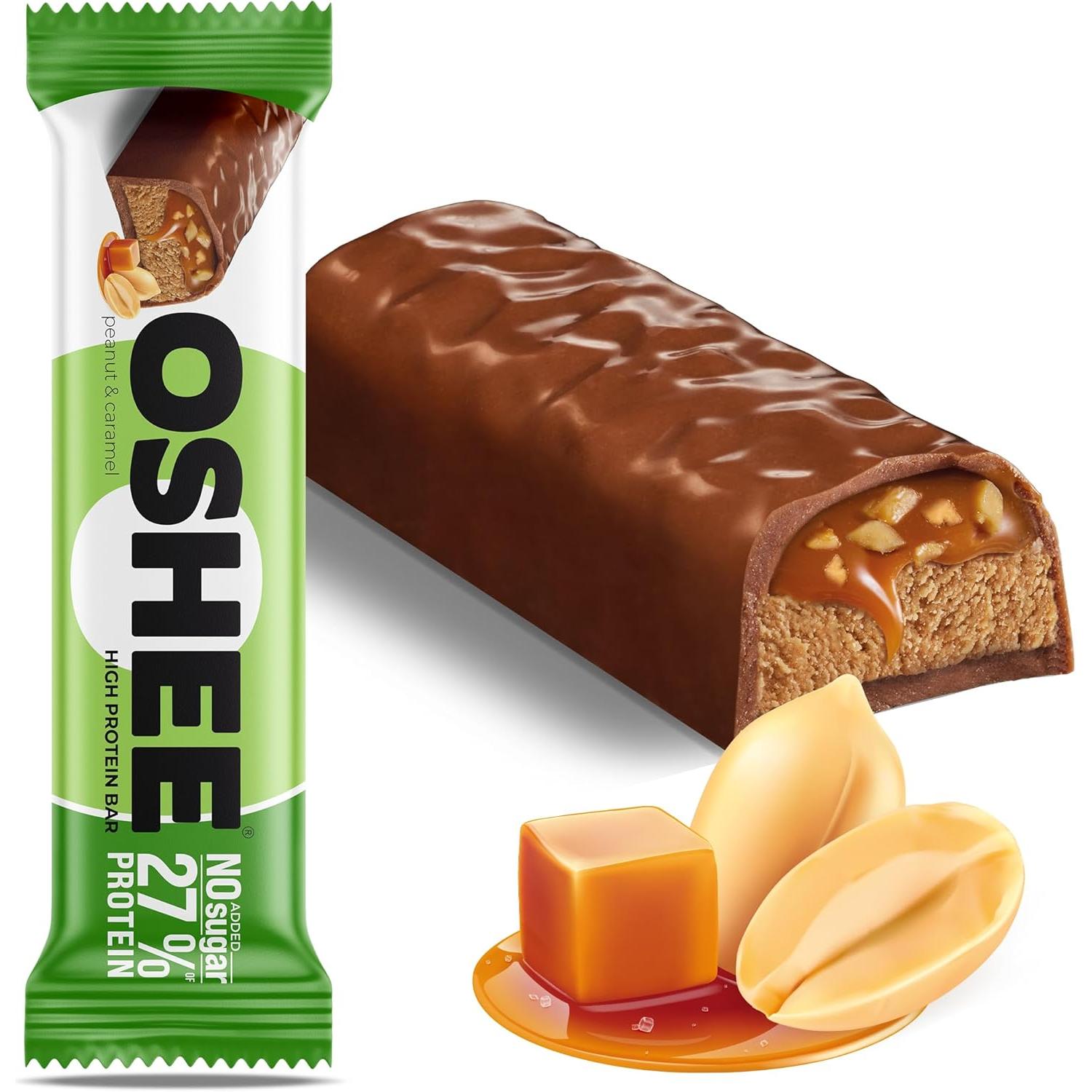 Oshee Protein Bar Peanut & Caramel Flavor 45g