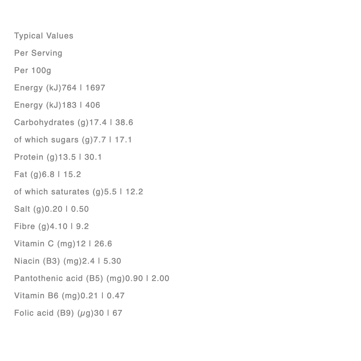 Oshee Protein Bar Peanut & Caramel Flavor 45g