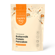 هابي واي خليط بان كيك مع واي بروتين طبيعي - بنكهة الشوكولاتة 400غم