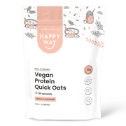 هابي واي شوفان سريع التحضير مع بروتين نباتي بالفانيليا 700غم