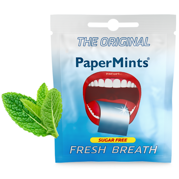 PaperMints Strips Fresh Breath Sugar Free 24 Mint Strips