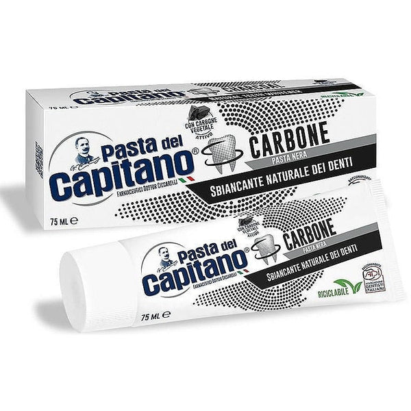 Pasta Del Capitano Activated Charcoal Toothpaste 100ml