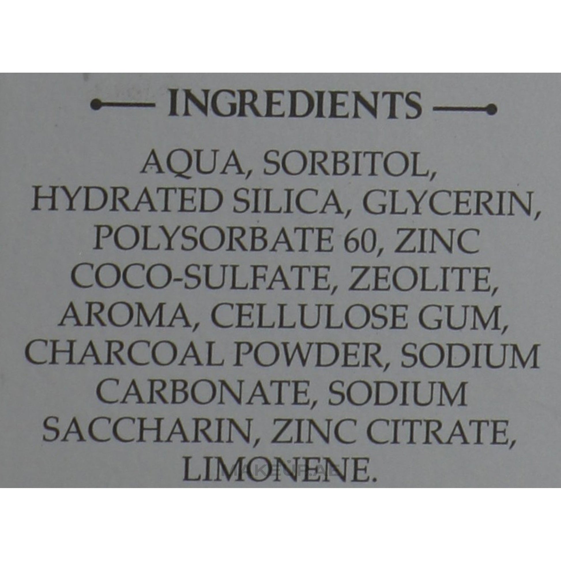 Pasta Del Capitano Charcoal Toothpaste 75ml