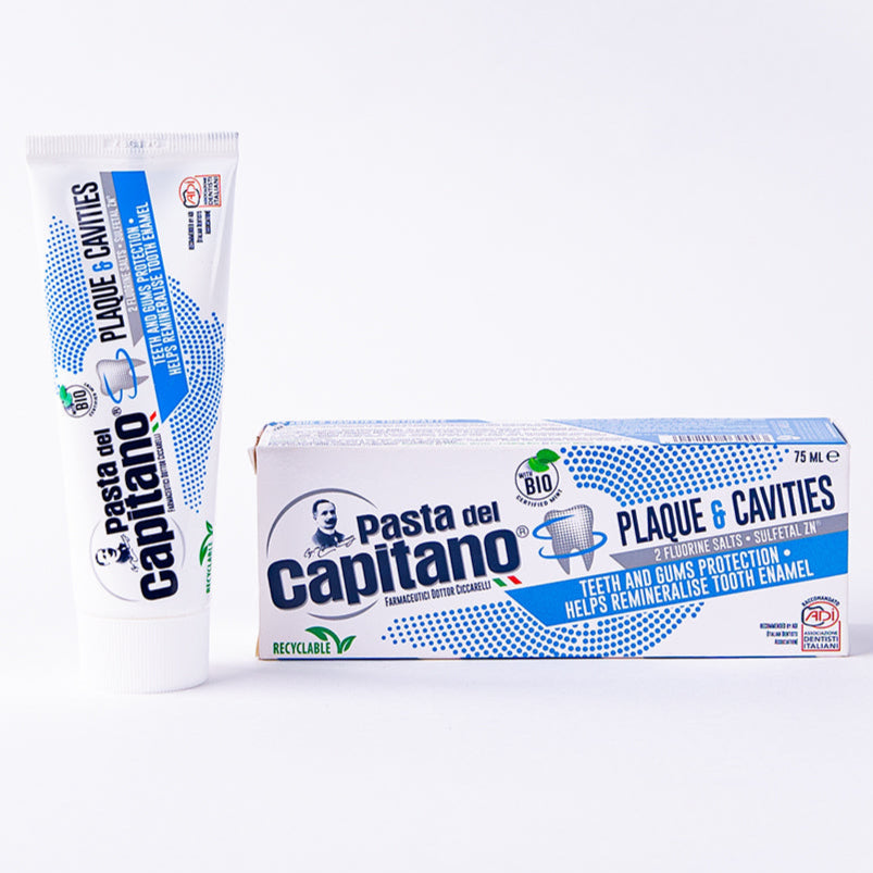 Pasta Del Capitano Plaque & Cavities Toothpaste 75ml