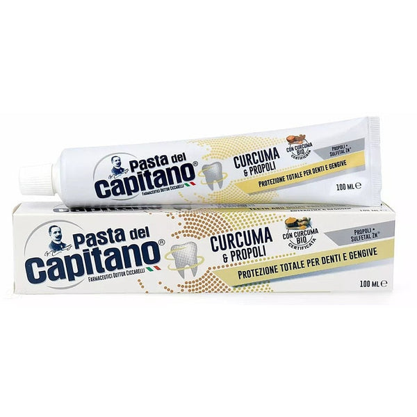 Pasta Del Capitano Turmeric & Propolis Toothpaste 100ml