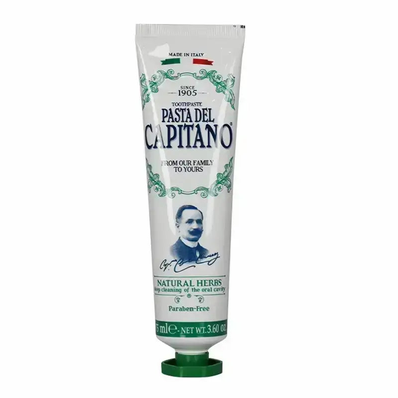 Pasta del Capitano 1905 Natural Herbs Toothpaste, 75 ml