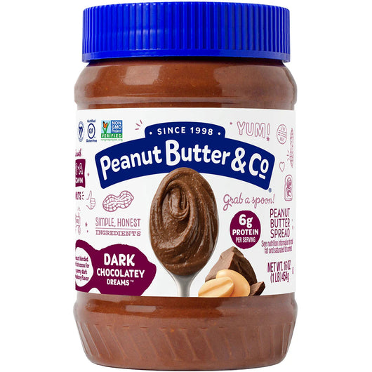 Peanut Butter & Co Dark Chocolatey Dreams Gluten Free Vegan 454g