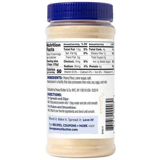 Peanut Butter & Co. Original Peanut Powder Non-GMO Gluten Free Vegan 184g