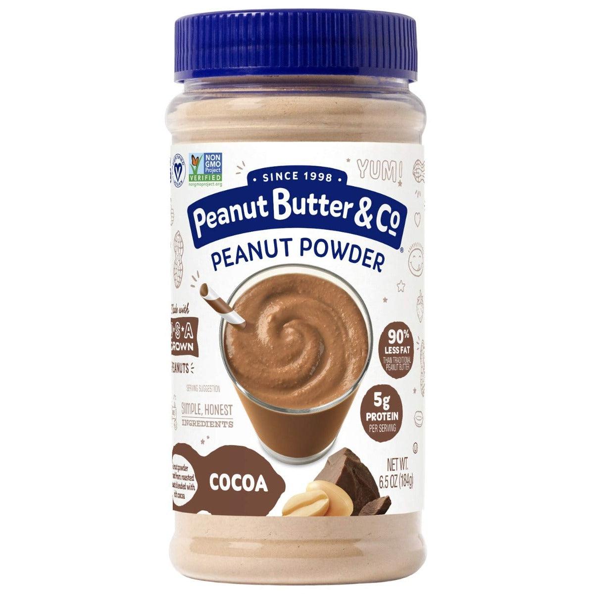 Peanut Butter & Co. Peanut Powder Cocoa Non-GMO Gluten Free Vegan 184g