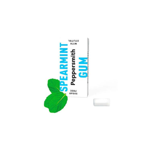 Peppersmith Xylitol Spearmint Gum No Added Sugar KETO Friendly15g