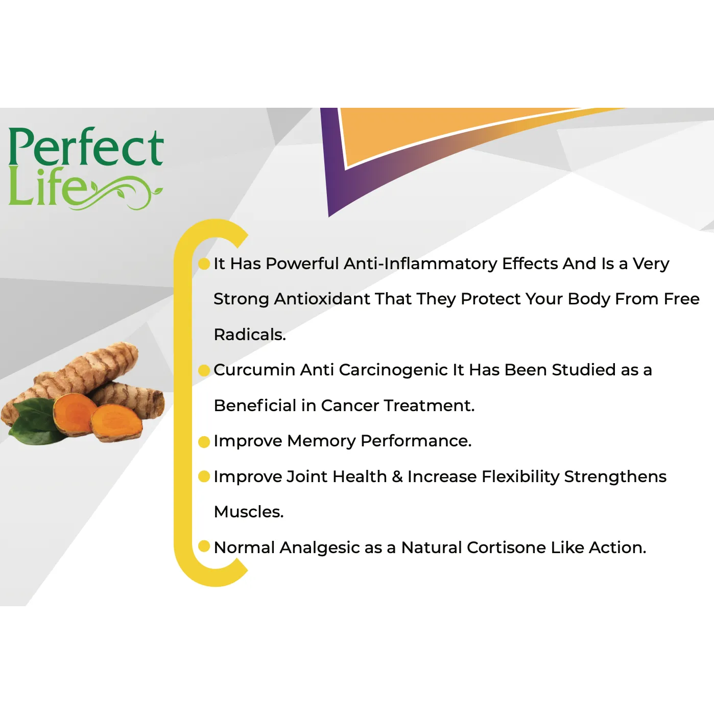 PerfectLife TCC Plus With Prebiotic, Curcumin And Baobab 14 Sachets