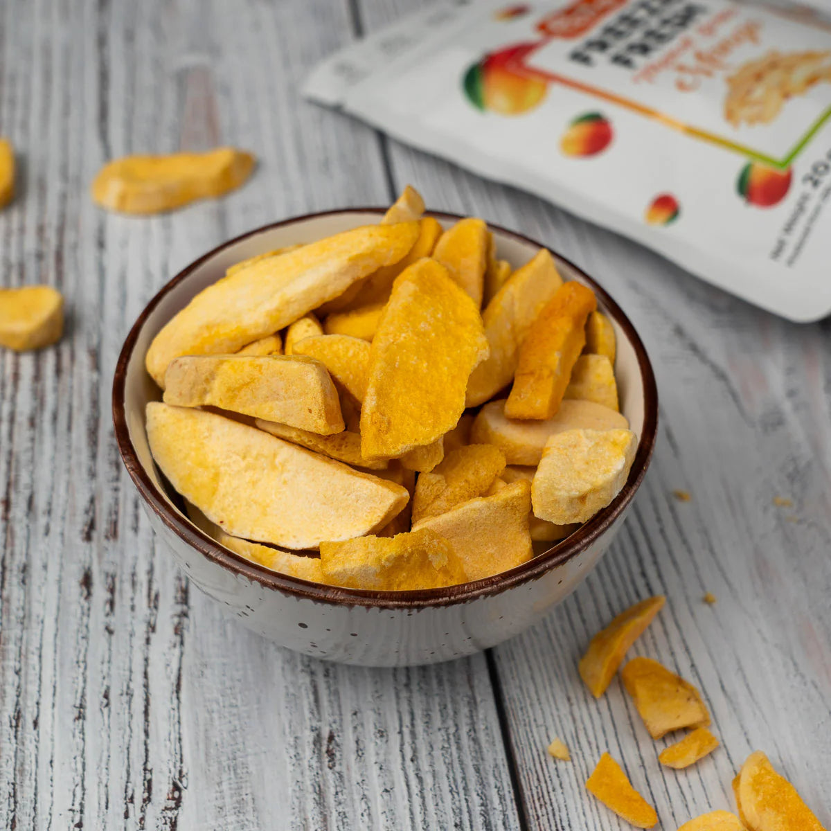 Pol’s Freeze Fresh Mango Freeze Dried No Added Sugar Non-GMO 20g