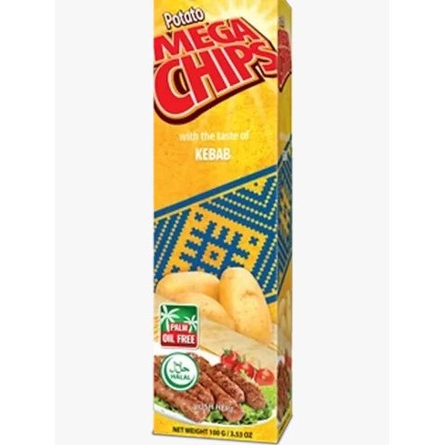 Potato MEGA CHIPS with the taste of KEBAB 50g