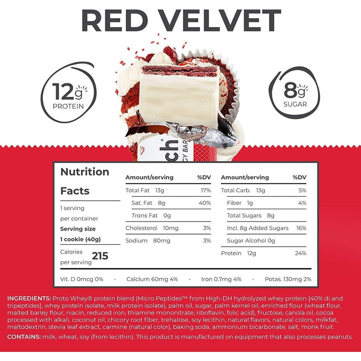 Power Crunch Energy Protein Bar Red Velvet 40g