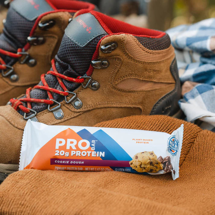 Pro Bar Plant Based Protein Bar 20g Protein Cookie Dough Gluten Free 70g