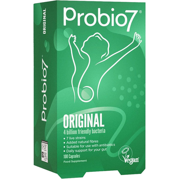 Probio7 Original Probiotics 4 Billion 7 Strains Vegan 100 Capsules