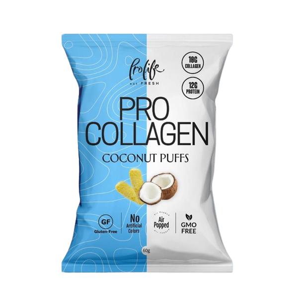 Prolife Collagen Coconut Puffs Gluten Free 60g
