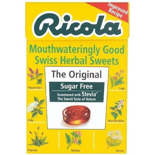Ricola Swiss Herbal Sweets Original Sugar Free with Stevia 45g