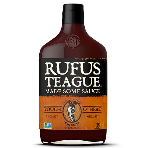 Rufus Teague TOUCH O' HEAT BBQ SAUCE Gluten Free Non-GMO 454g