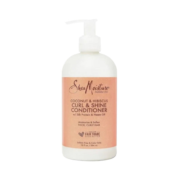 SHEA MOISTURE Coconut & Hibiscus Curl & Shine Hair CONDITIONER Color safe 384ml