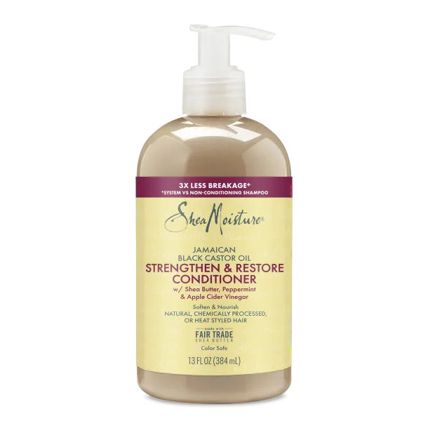 SHEA MOISTURE Jamaican Black Castor Oil Strengthen & Restore Conditioner Color Safe 384 ml