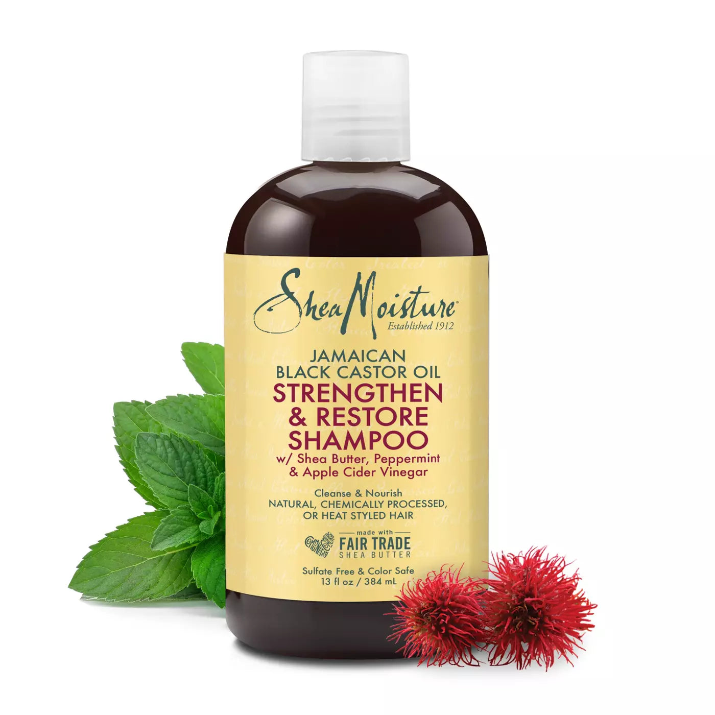 SHEA MOISTURE Jamaican Black Castor Oil Strengthen & Restore Shampoo 384 ml