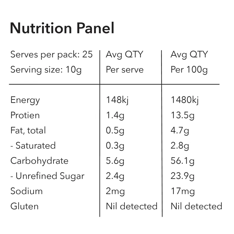 Sacred Taste Vitality Organic Ceremonial Grade Matcha Mint Cacao with Superfood, Premium Quality Cacao Powder 250g 25 Serves
