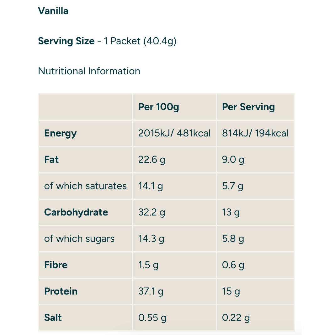 Myprotein Crispy Wafer Vanilla, 40.4g