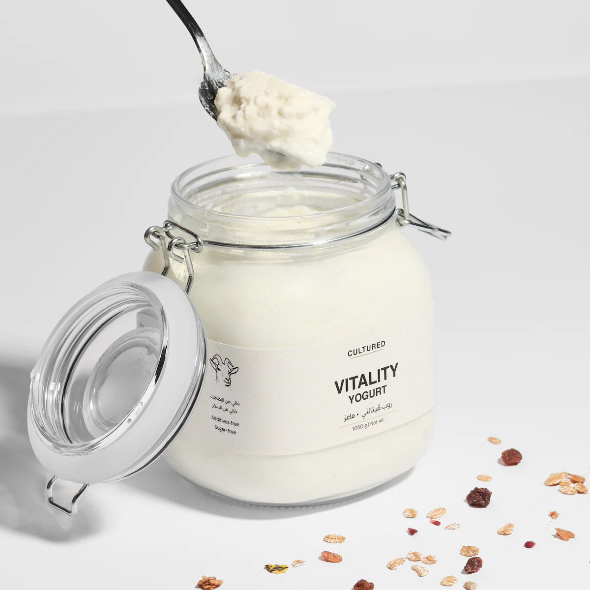 زبادي حليب الماعز المخمر فيتاليتي 1.05 كجم