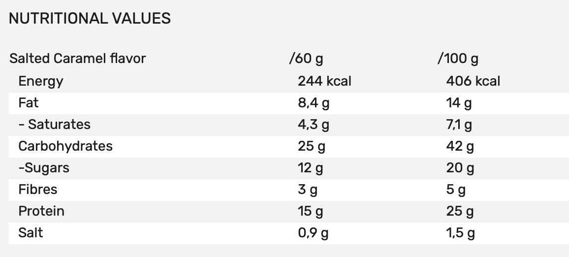 QNT Protein Cookie Salted Caramel 60g