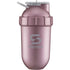 ShakeSphere Protein Shaker Bottle Tumbler View Rose Gold Clear Window 700ml