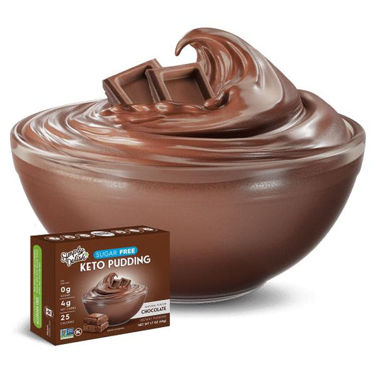 Simply Delish Chocolate Pudding KETO Friendly Sugar Free 48g