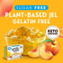 Simply Delish Peach Jelly KETO Friendly Sugar Free 0g Net Carbs 5 Calories 20g