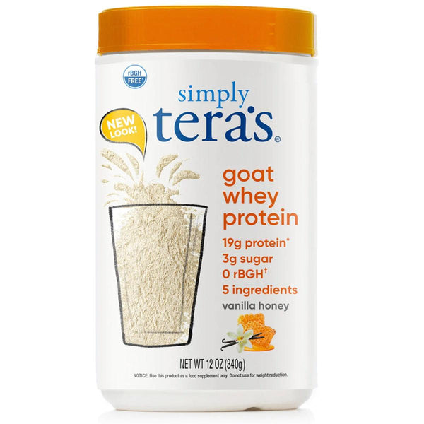 Simply tera's Goat whey Protein Powder Plain unsweetened 340g