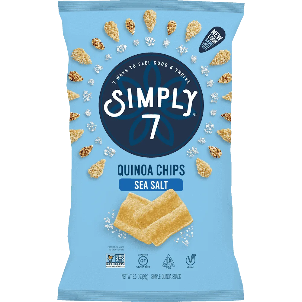 Simply7 Chips Quinoa Sea Salt 79g