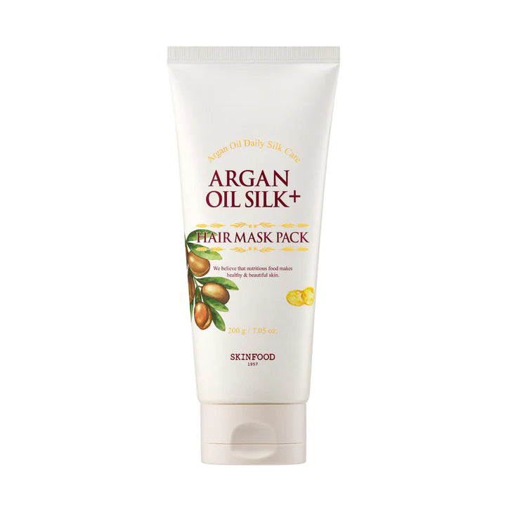 SkinFood Argan Oil Silk Plus Hair Mask Pack 200g