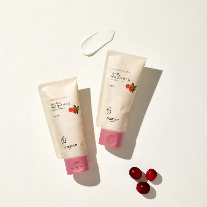 SkinFood Berry Glowing Sun Cream SPF 50+ PA++++ 50ml