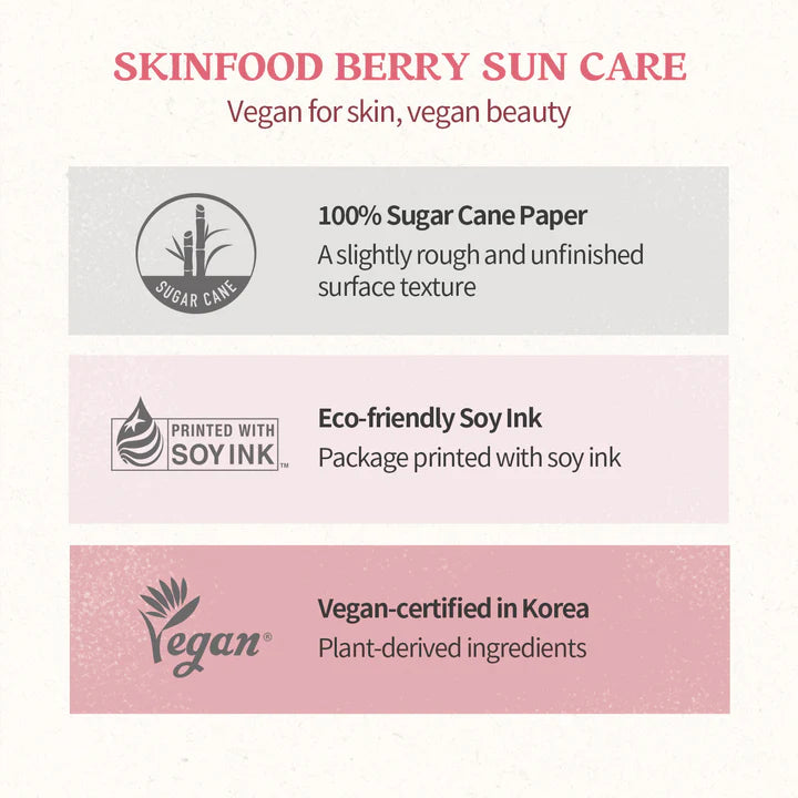 SkinFood Berry Glowing Sun Cream SPF 50+ PA++++ 50ml