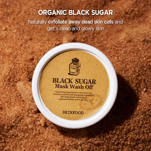 SkinFood Black Sugar Mask Wash Off 120g