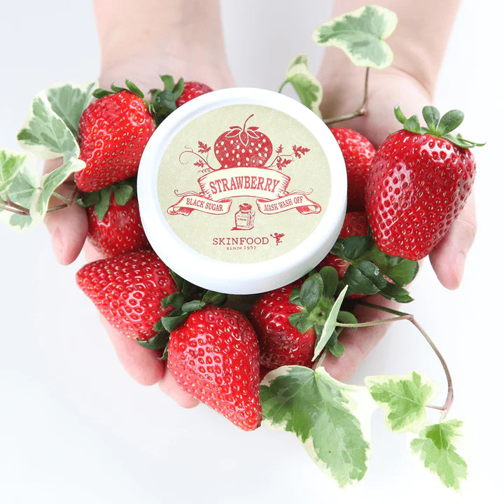 SkinFood Black Sugar Strawberry Mask Wash Off 100g