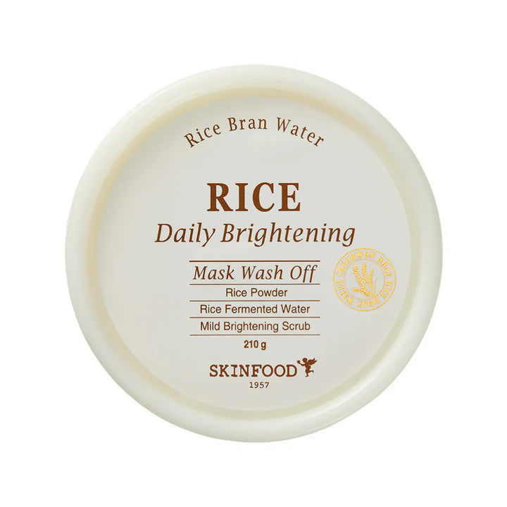 SkinFood Rice Daily Brightening Mask Wash Off 210g