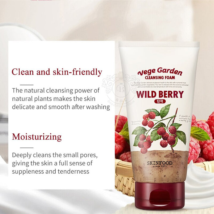 SkinFood Vege Garden Cleansing Foam Wild Berry 150ml