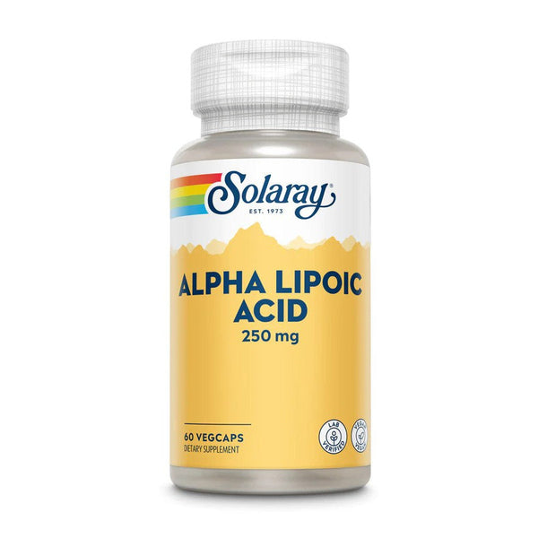 Solaray Alpha Lipoic Acid 250 mg 60 Vegetable Capsules