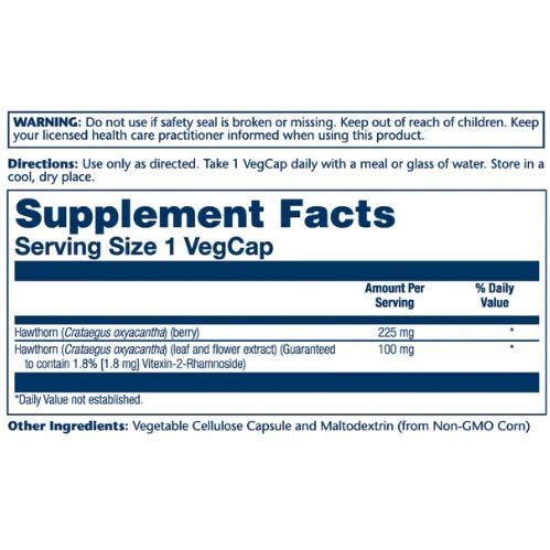 Solaray Hawthorn Extract 100mg