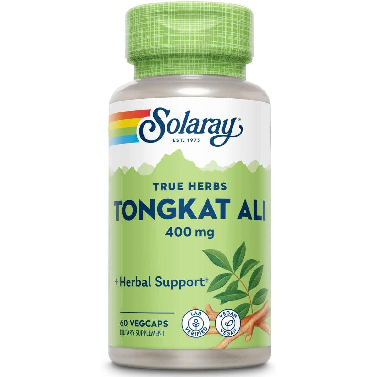 Solaray Tongkat Ali Root 400 mg 60 Vegetable Capsules