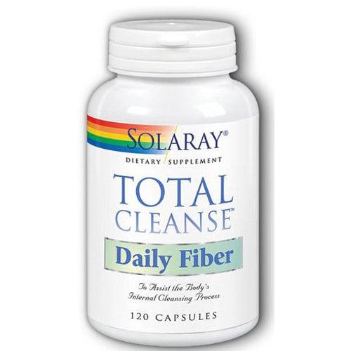 Solaray Total Cleanse Daily Fiber 120 Capsules