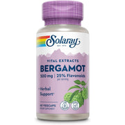 Solaray Vital Extracts Bergamot 500 Mg 25% Flavonoids Plus Berberine Hcl 60 veg capsules