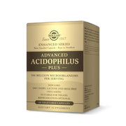 Solgar Advanced Acidophilus Plus Probiotics No-GMO Dairy Free Vegan Gluten Free 60 Veg Capsules