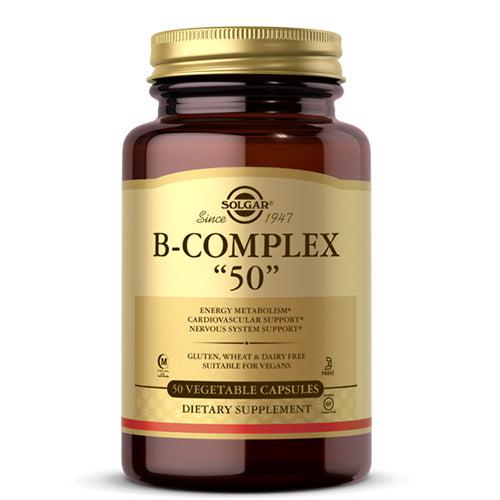 Solgar B-Complex 50 Vegetable Capsules